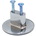 RISEOM Knob for Cabinet Drawers/Wardrobe/Kitchen Door Pull knob Made of Brass (40 mm Dia)