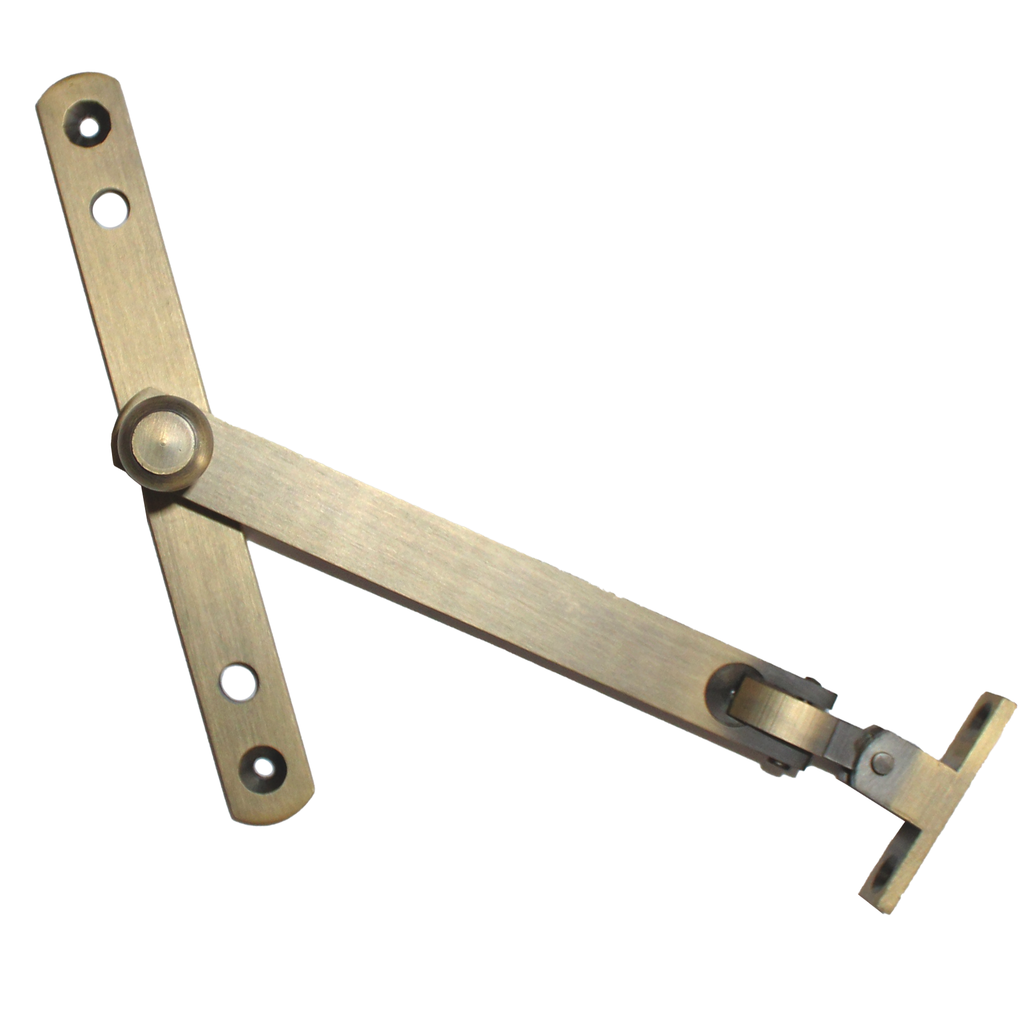 RiseOm Adjustable Window Stay, Window Casement Stay Latch Made of Brass