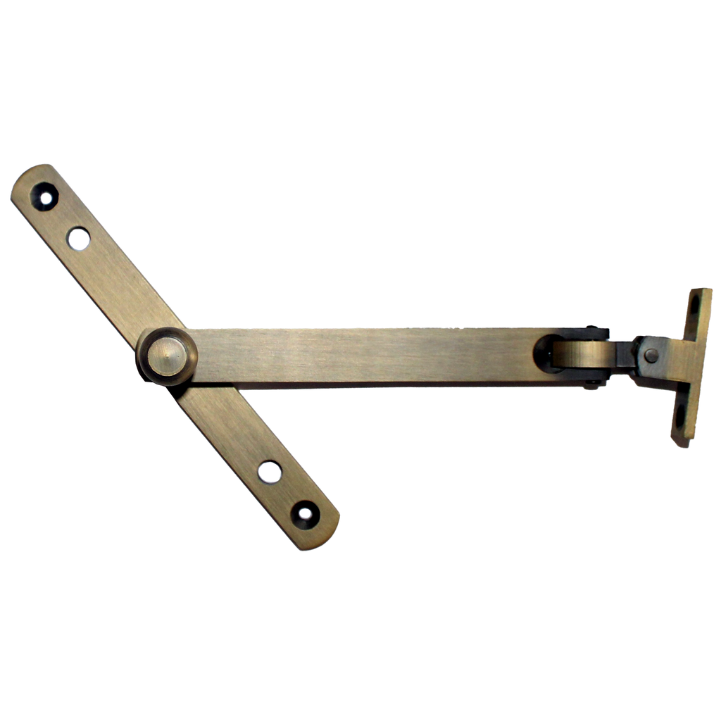RiseOm Adjustable Window Stay, Window Casement Stay Latch Made of Brass