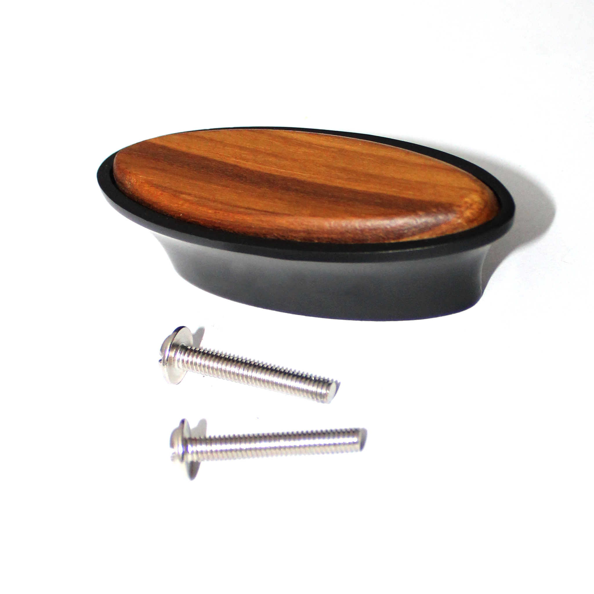 Riseom Premium Wood Inlay Cabinet Knobs & Pulls – Zinc Alloy Hardware in Matte Black, Rose Gold, and Antique Finishes – Multiple Geometric Shapes