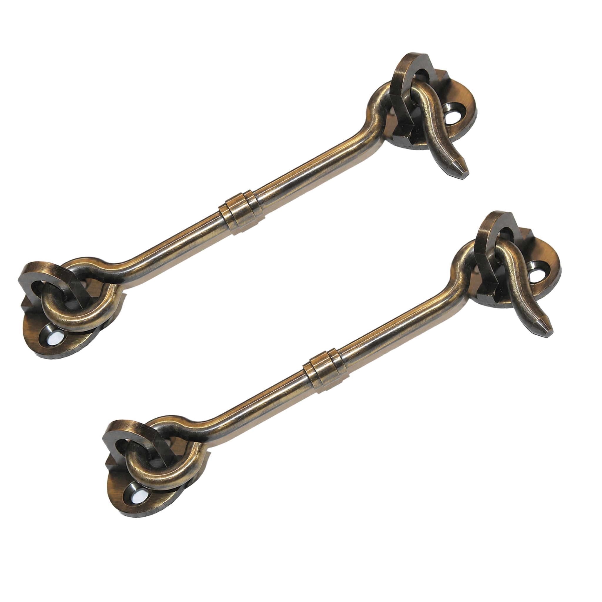 RiseOm Brass Gate Hook, Window Hook (Oval Eye) used in window doors
