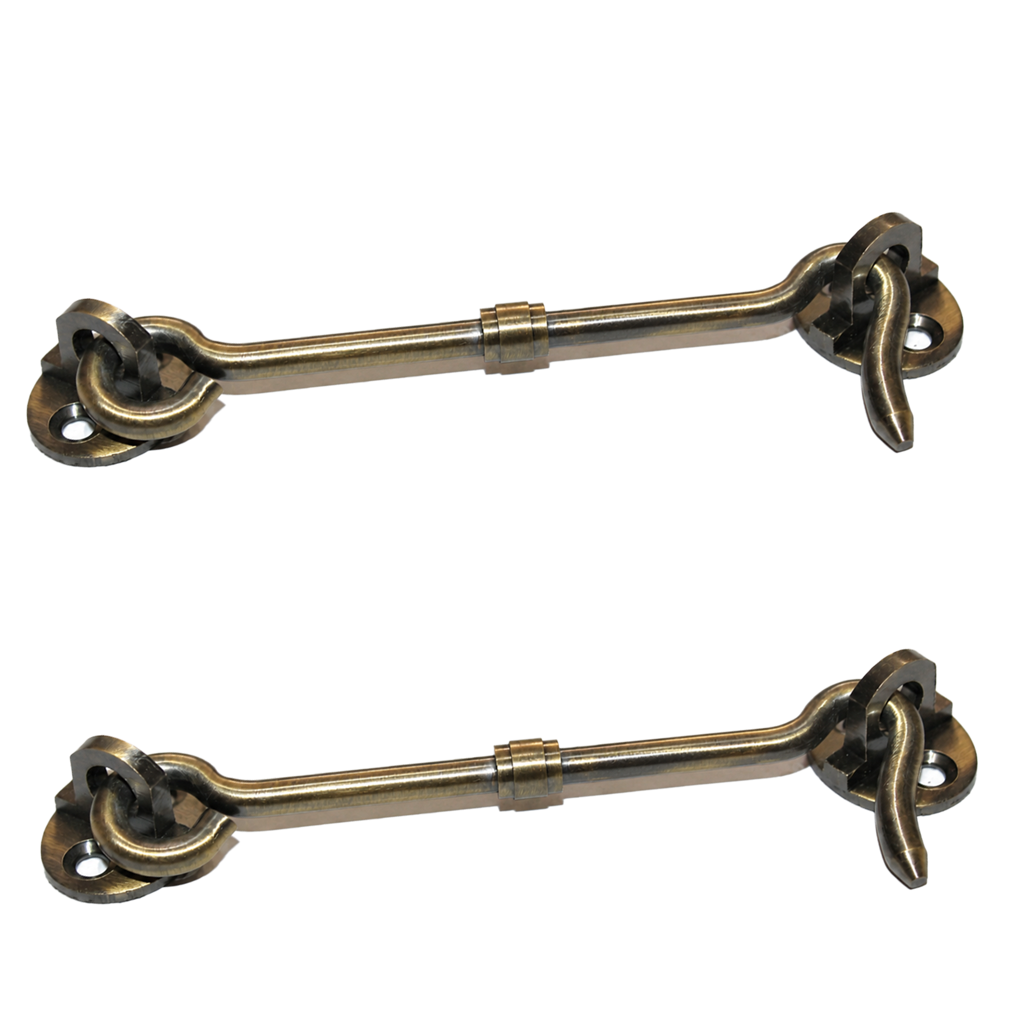 RiseOm Brass Gate Hook, Window Hook (Oval Eye) used in window doors