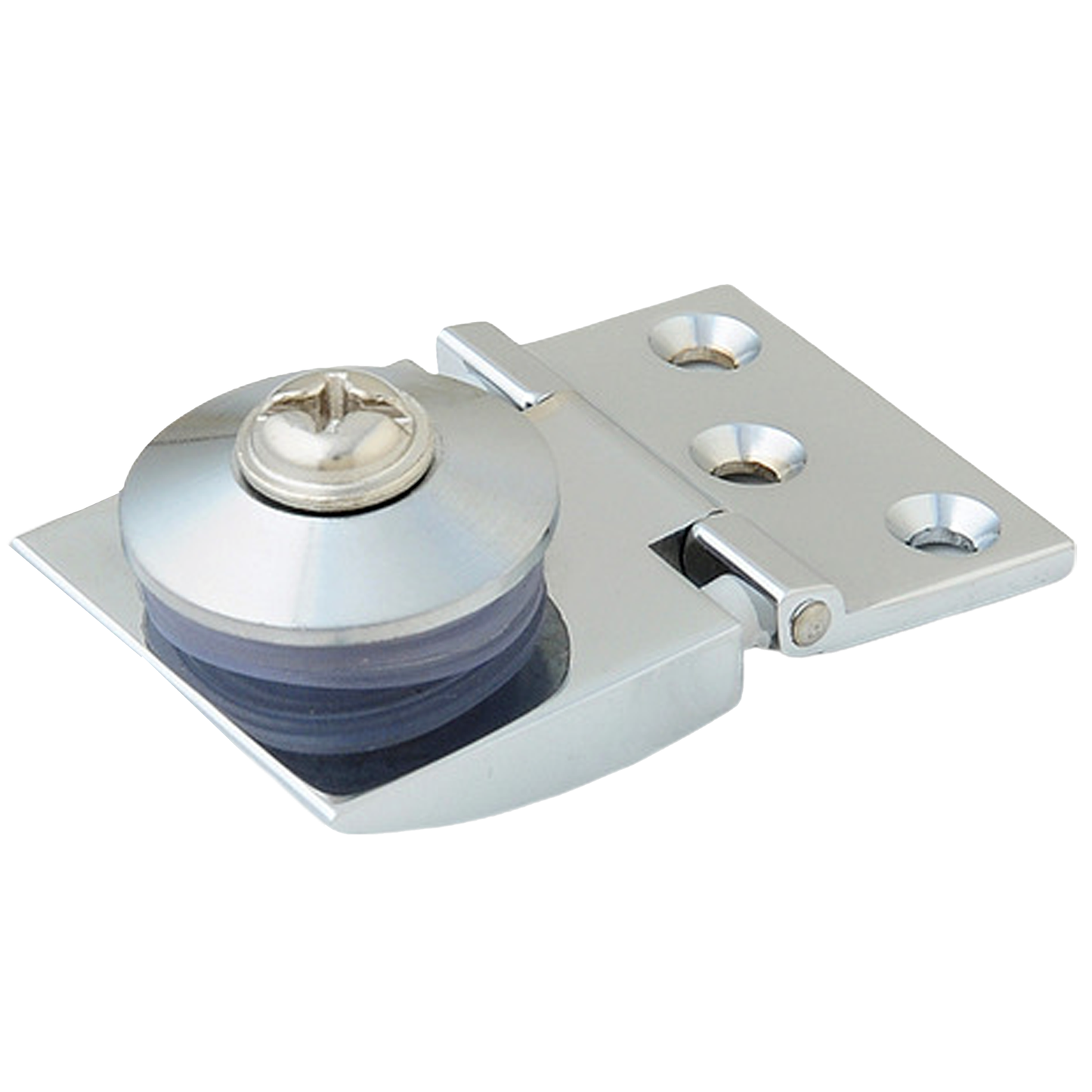 RiseOm Glass Hinges for Cabinet Glass Door, Glass Showcase made of Brass