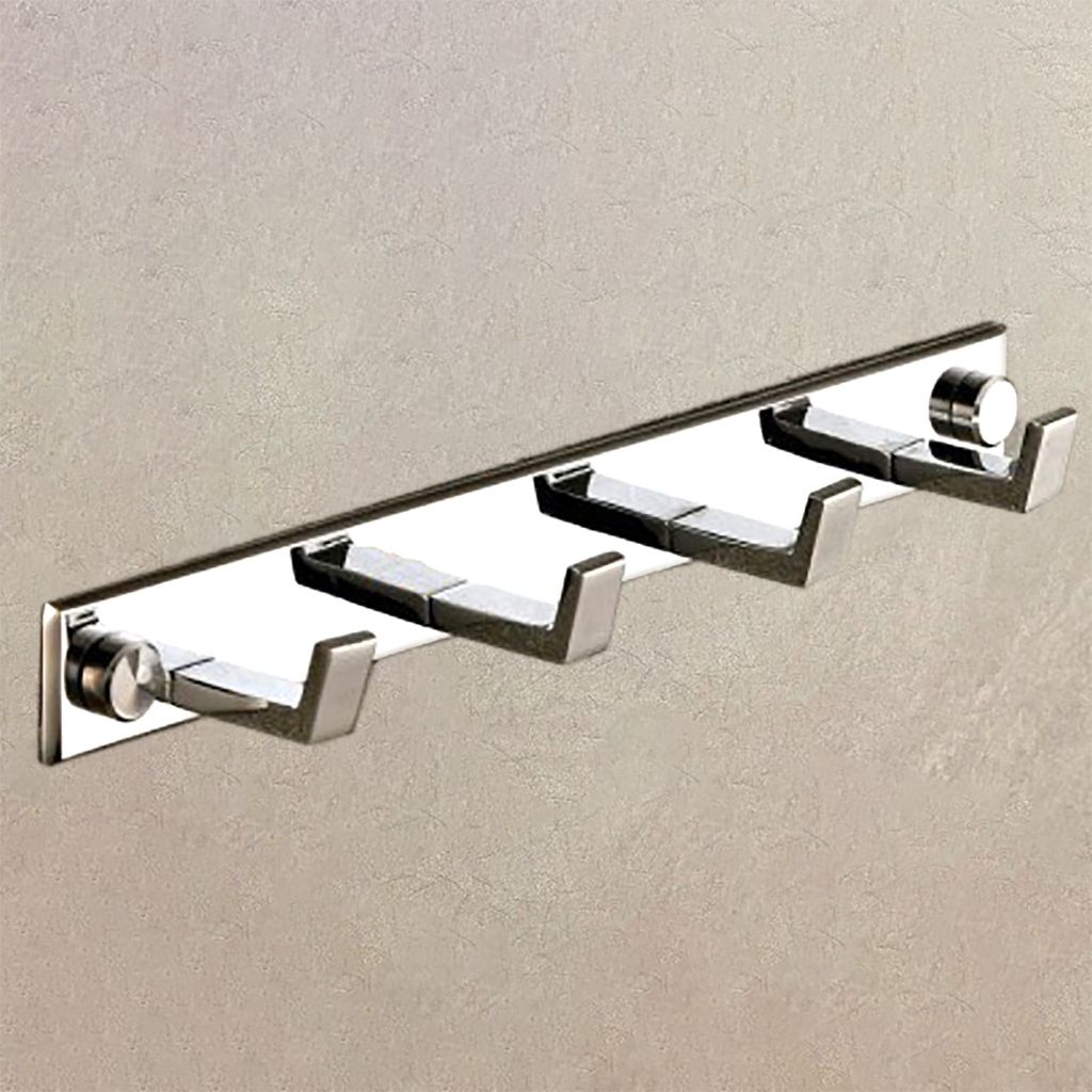RiseOm Wall Mounted Hanger for Clothes, Towel Hooks Made of Brass