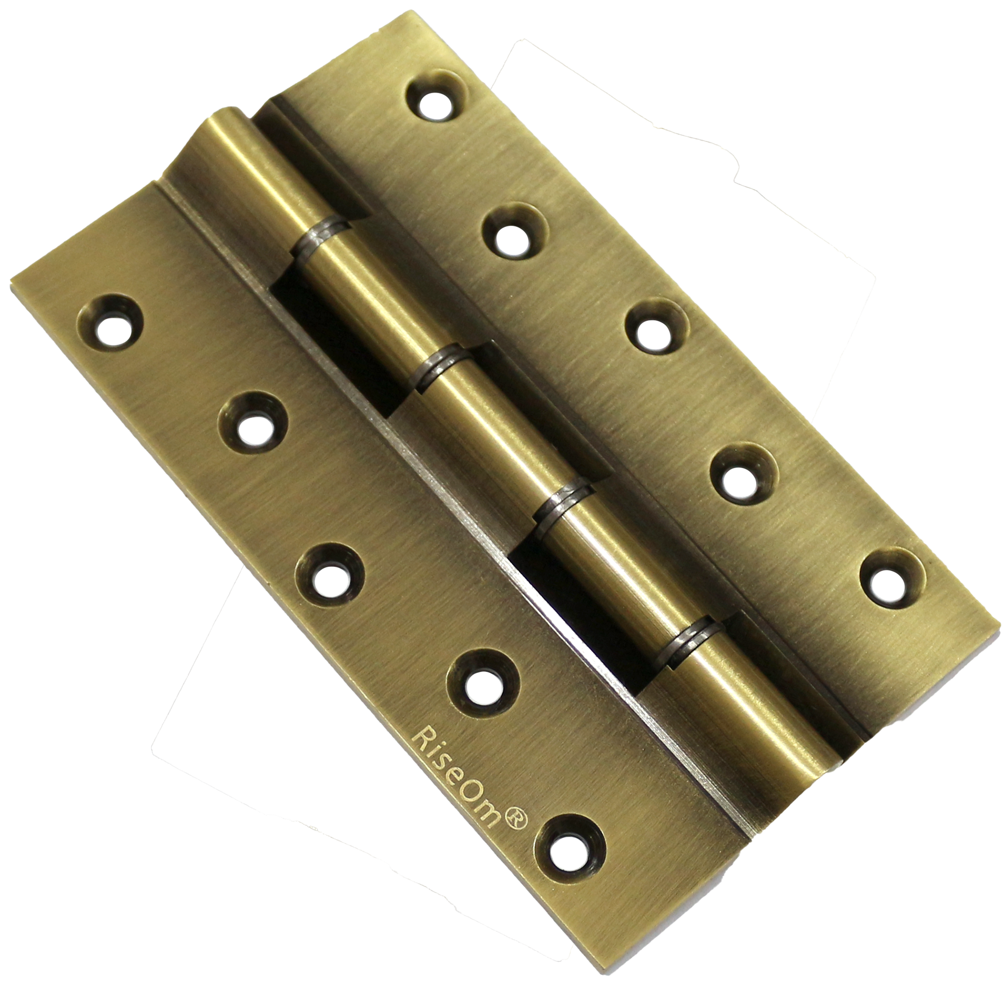 RiseOm Brass Railway Washer Hinges