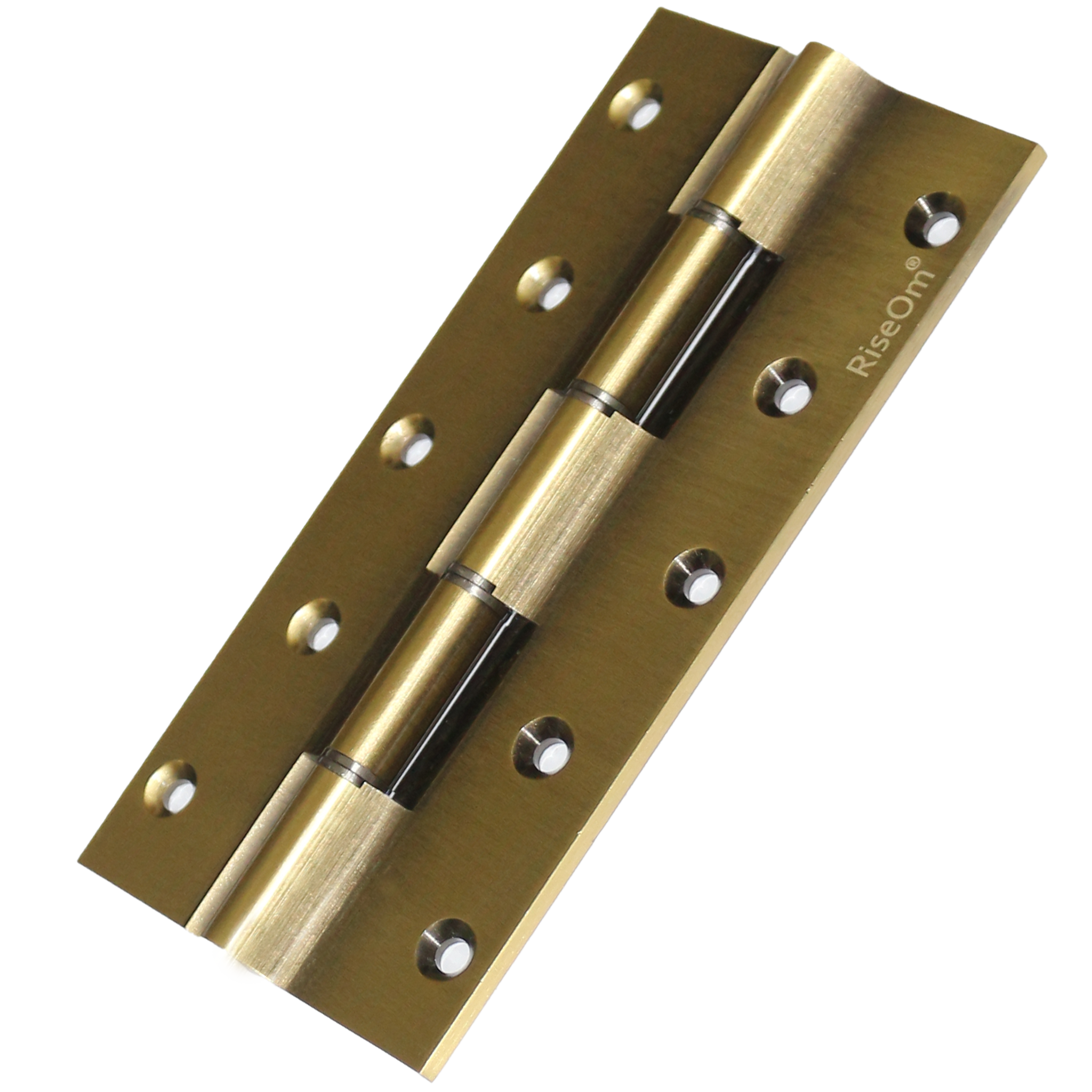 RiseOm Brass Railway Washer Hinges