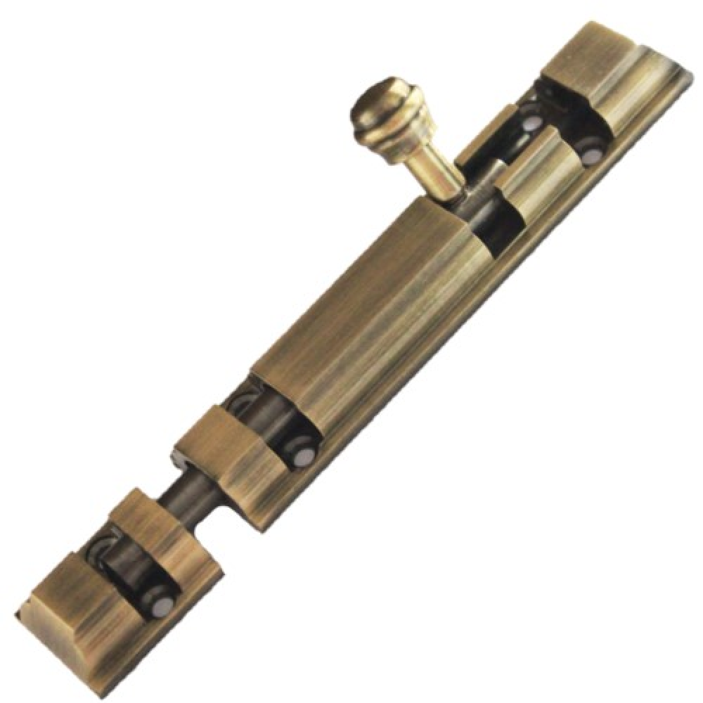 RiseOm Tower Bolt/Sliding Latch Lock Royal Design made of Brass - RiseOm Hardware