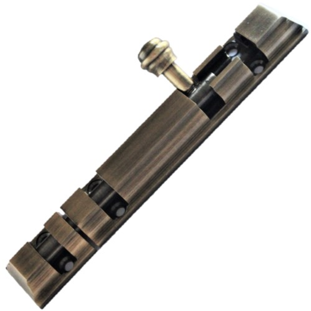 RiseOm Tower Bolt/Sliding Latch Lock Royal Design made of Brass - RiseOm Hardware