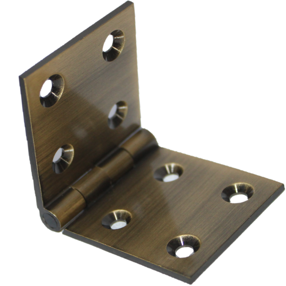 RiseOm Table Folding Flip Top Square Hinges Made of Brass - RiseOm Hardware