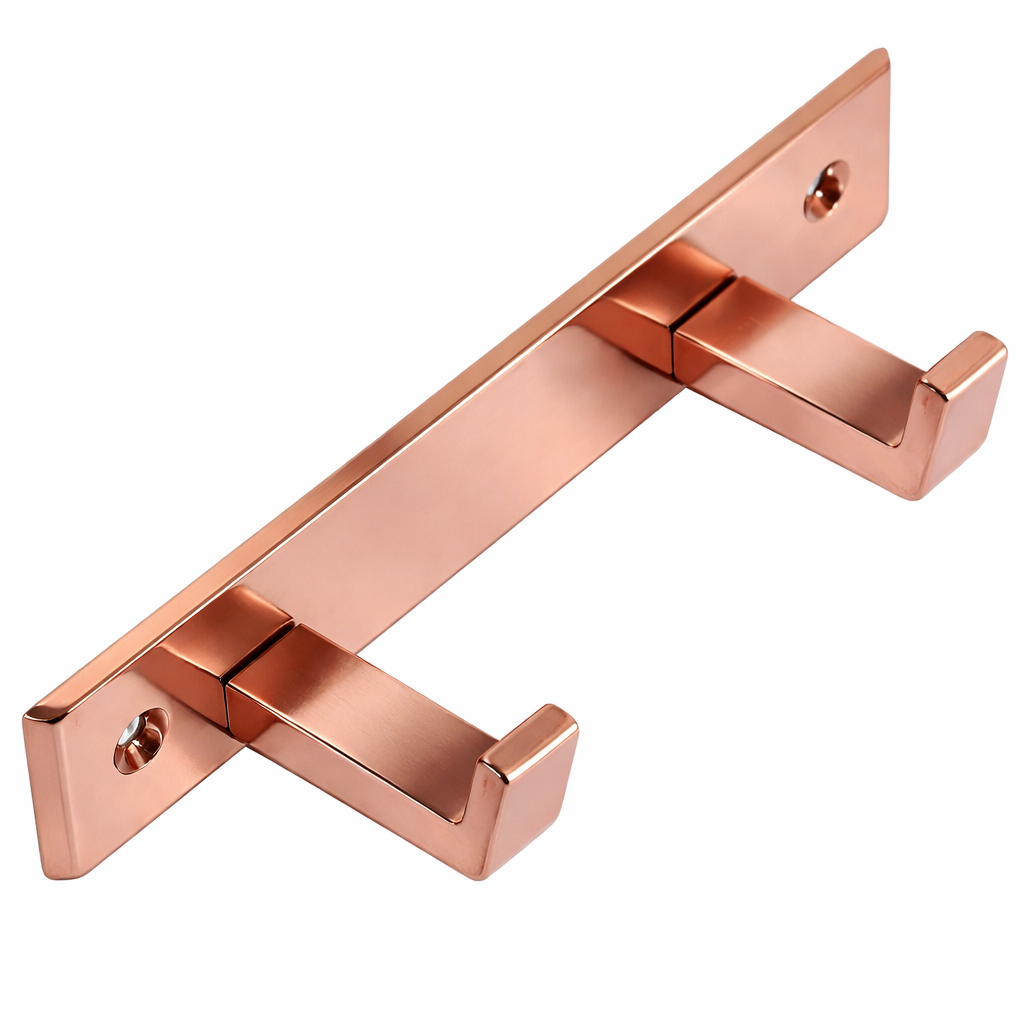 RiseOm Wall Mounted Hanger for Clothes/Towel Hooks Made of Brass