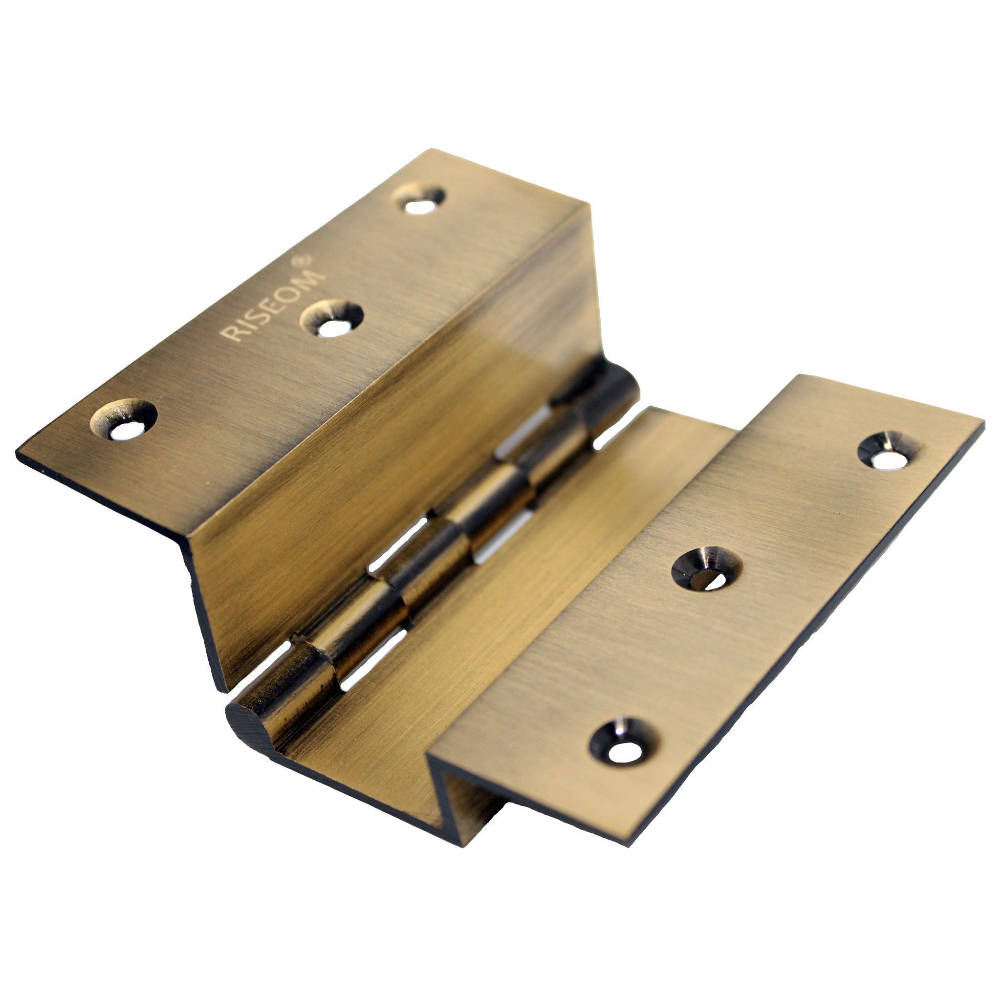 RiseOm W Hinges for Kitchen and cabinet doors with Smooth movement made of Brass