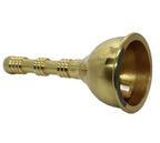 Brass Pooja Bell for Home, Prayer Bell, Pooja Mandir Bell, Pooja Hand Bell-home products-RiseOm Hardware-RISEOM