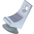 RiseOm Brass Shelf Support L-Shaped Clips for Kitchen & Bookcase Shelf Cabinet Closet L Shelf Button