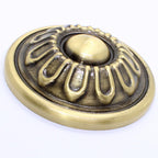 RiseOm Door Dome,Doom for Doors Decoration and Pooja Room Sunflower Dome Made of Brass