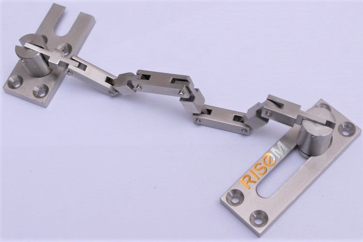 RiseOm Door Chain Lock /Door Security Chain Guard/Heavy Duty Latch Lock for Inside Door Made Of Brass