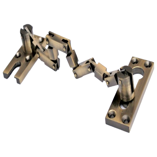 RiseOm Door Chain Lock /Door Security Chain Guard/Heavy Duty Latch Lock for Inside Door Made Of Brass