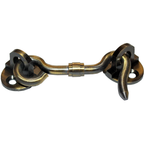 RiseOm Brass Gate Hook/Window Hook (Oval Eye) used in window doors