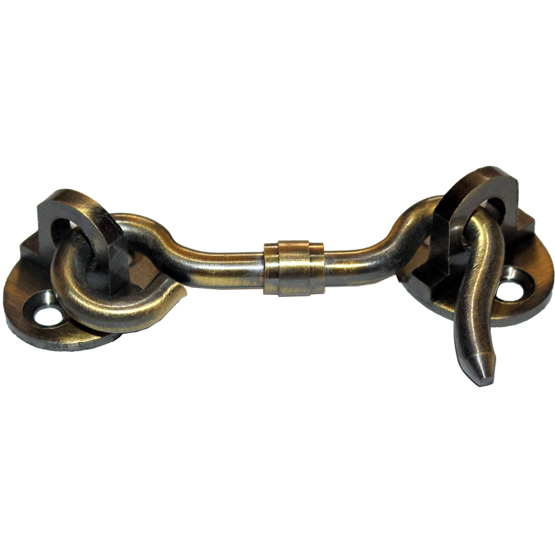 RiseOm Brass Gate Hook/Window Hook (Oval Eye) used in window doors-window hardware-RiseOm Hardware-RiseOm Hardware