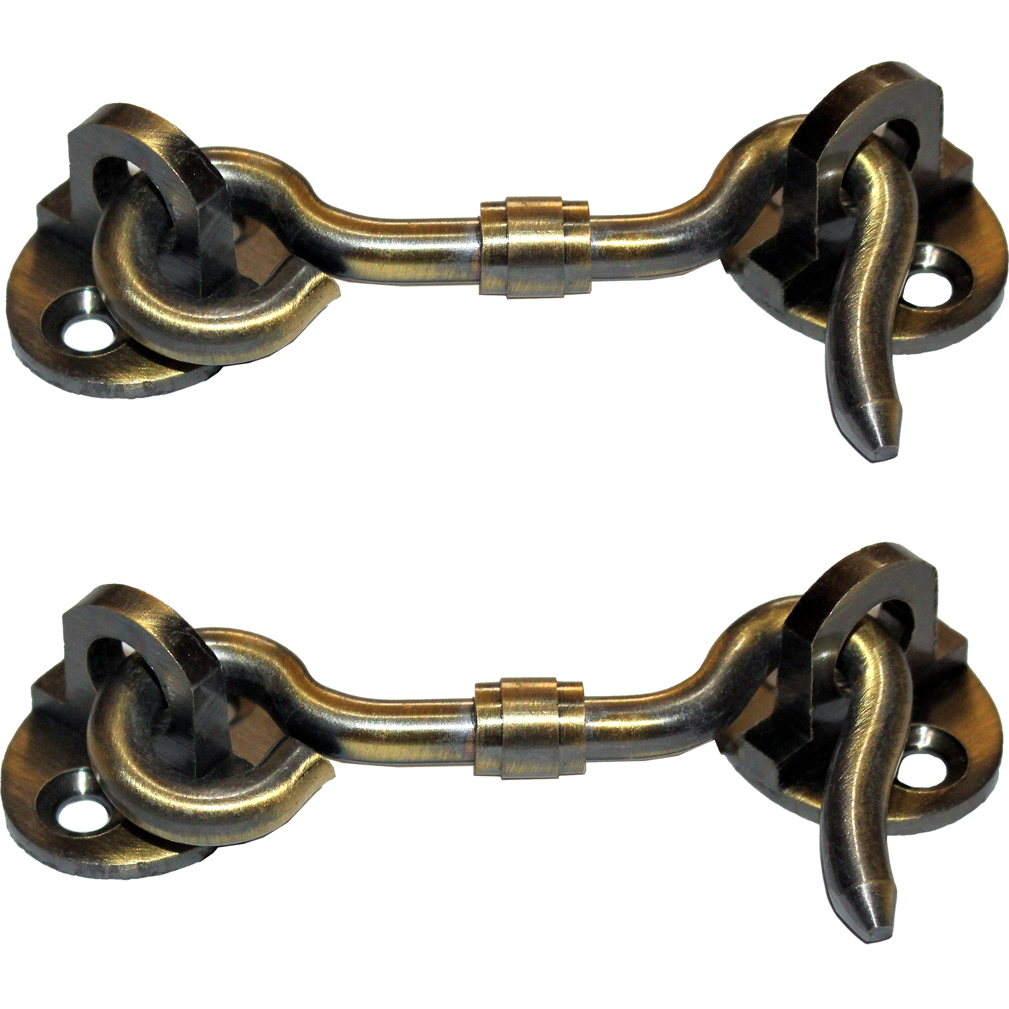 RiseOm Brass Gate Hook/Window Hook (Oval Eye) used in window doors