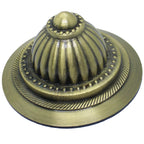 RiseOm Door Dome,Doom for Doors Decoration and Pooja Room Made of Brass