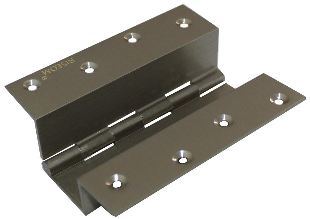 RiseOm W Hinges with Smooth Movement Made of Brass-Door Furniture-RiseOm Hardware-RISEOM