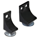 RiseOm Brass Shelf Support L-Shaped Clips for Kitchen & Bookcase Shelf Cabinet Closet L Shelf Button