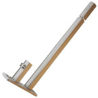 RiseOm F Type Steel Shelf Bracket (Adjustable) / Supports 6,8,10,12 mm of Glass Thickness