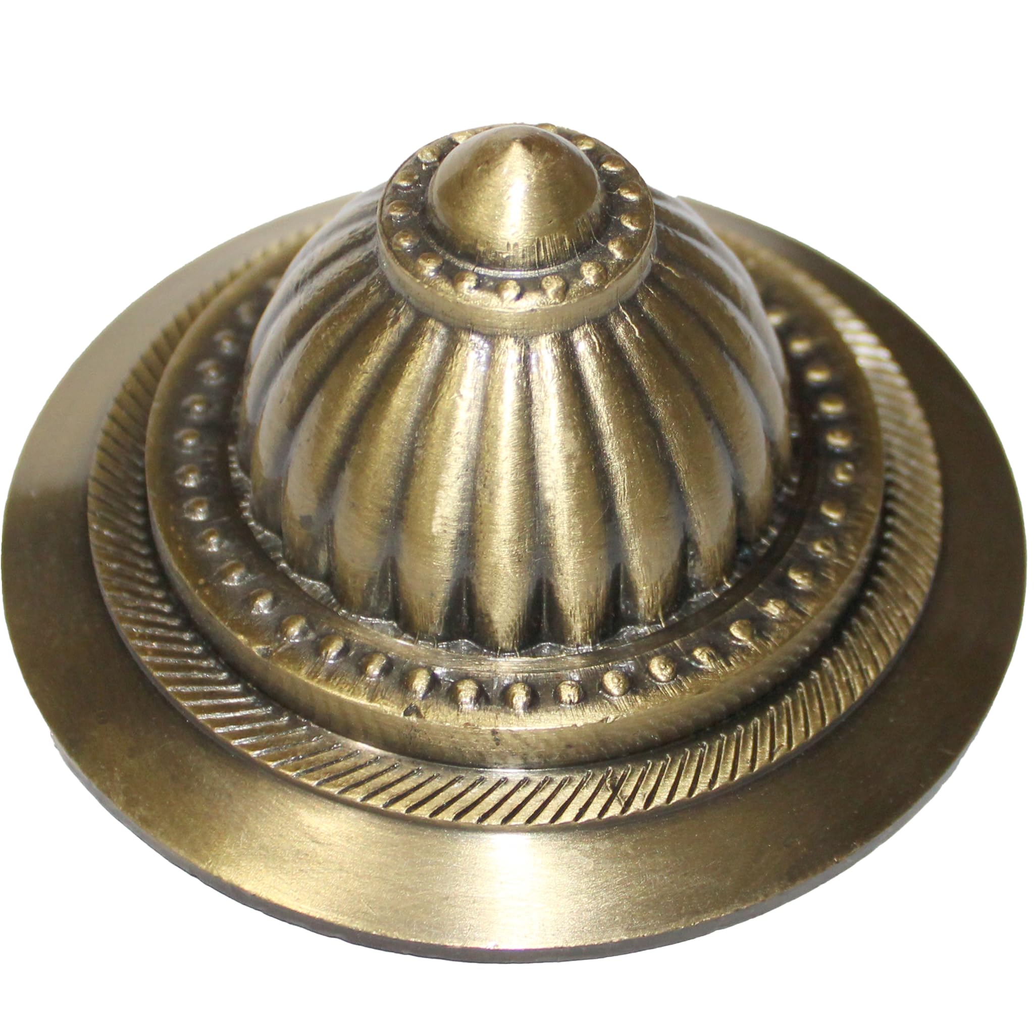 RiseOm Door Dome,Doom for Doors Decoration and Pooja Room Made of Brass
