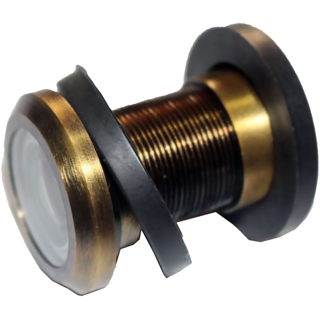 RiseOm Door Eye 180 Degree Viewer made of Brass used in main doors-Door Furniture-RiseOm Hardware-RISEOM