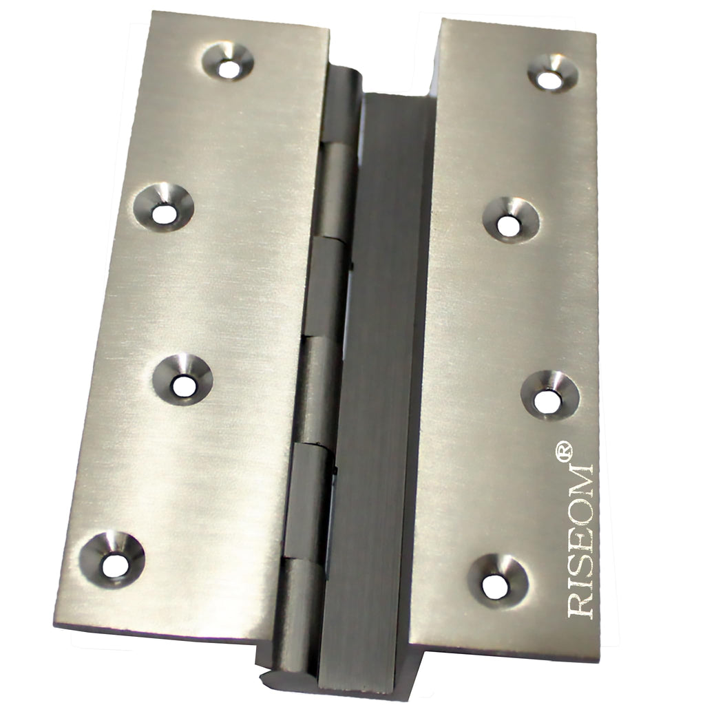 RiseOm W Hinges with Smooth Movement Made of Brass-Door Furniture-RiseOm Hardware-RISEOM