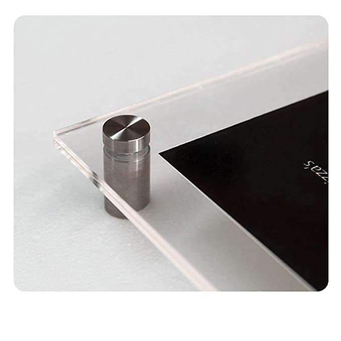 RiseOm Spacer, Standoff Studs for Wall mounting Glass Made of steel