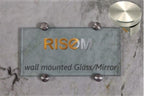 RiseOm Mirror Bracket, Glass Holder Brackets