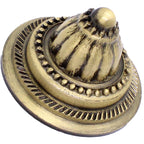 RiseOm Door Dome,Doom for Doors Decoration and Pooja Room Made of Brass