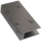 RiseOm Rectangular Shape Glass Clip Clamp U type Brackets made of Brass