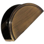 RiseOm Brass D Bracket/D Clamp Bracket for Glass