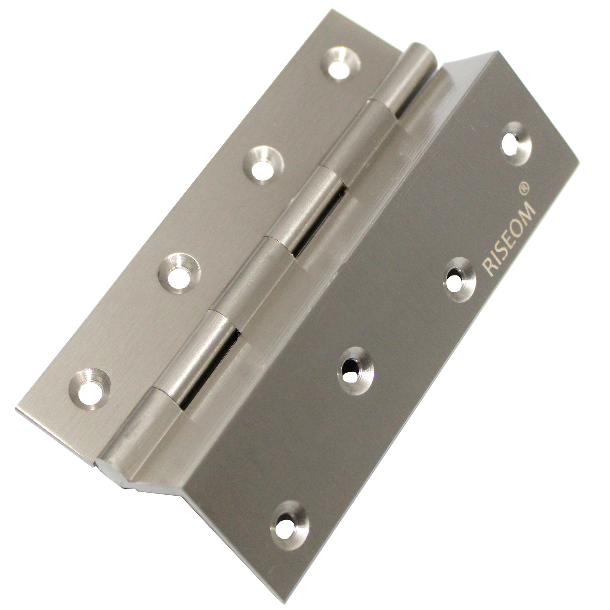 RiseOm Premium Brass Z Hinges for Cabinet Doors Heavy Duty, Corrosion-Resistant, Durable & Stylish