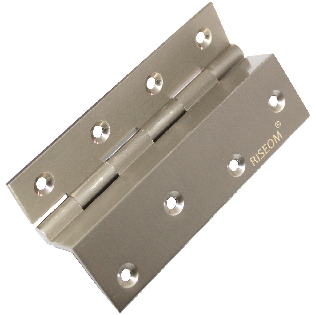 RiseOm Premium Brass Z Hinges for Cabinet Doors Heavy Duty, Corrosion-Resistant, Durable & Stylish