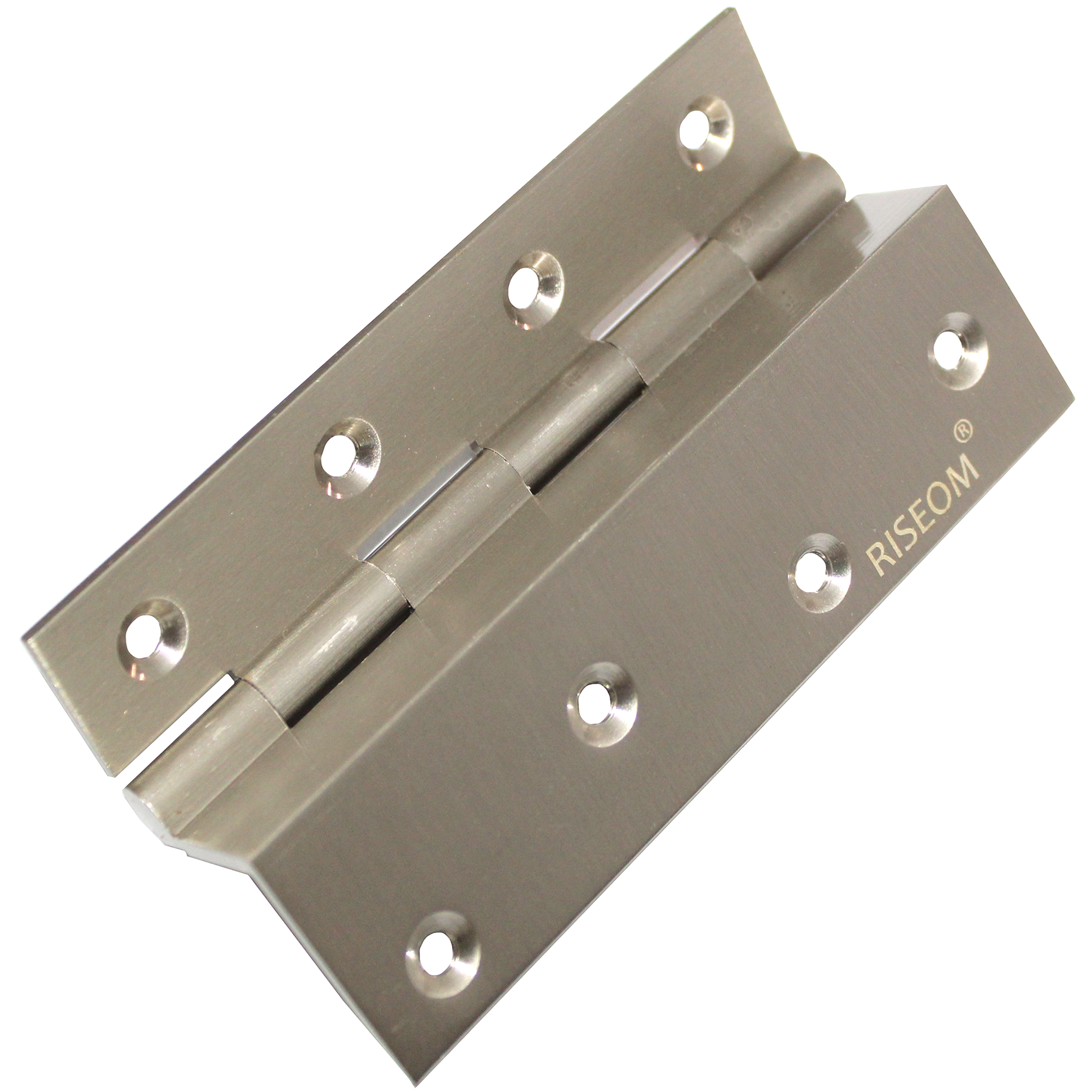 RiseOm Premium Brass Z Hinges for Cabinet Doors Heavy Duty, Corrosion-Resistant, Durable & Stylish