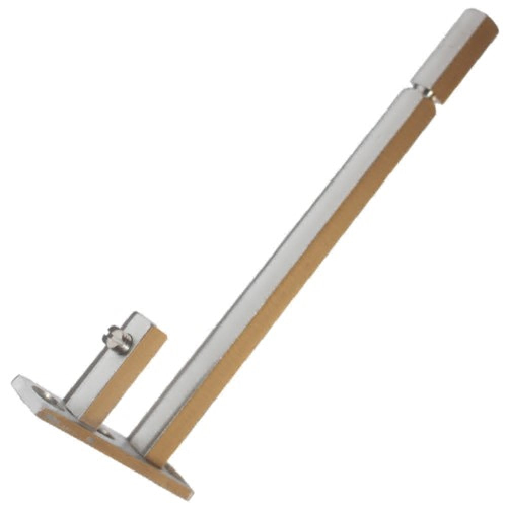 RiseOm F Type Shelf Bracket (Adjustable heavy) /Shelf Supports 5 to 12 mm of Glass Thickness - RiseOm Hardware