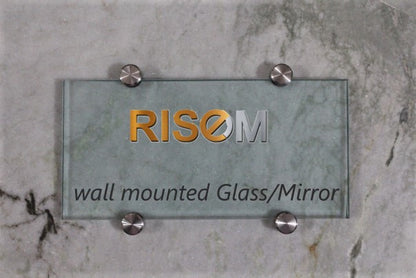 RiseOm Mirror/Glass Holder Brackets - RiseOm Hardware