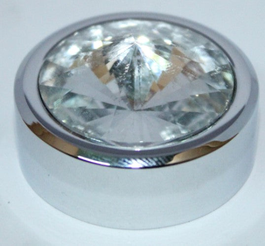 RiseOm 圆形钻石镜帽/指甲装饰/镜指甲装饰盖黄铜材质