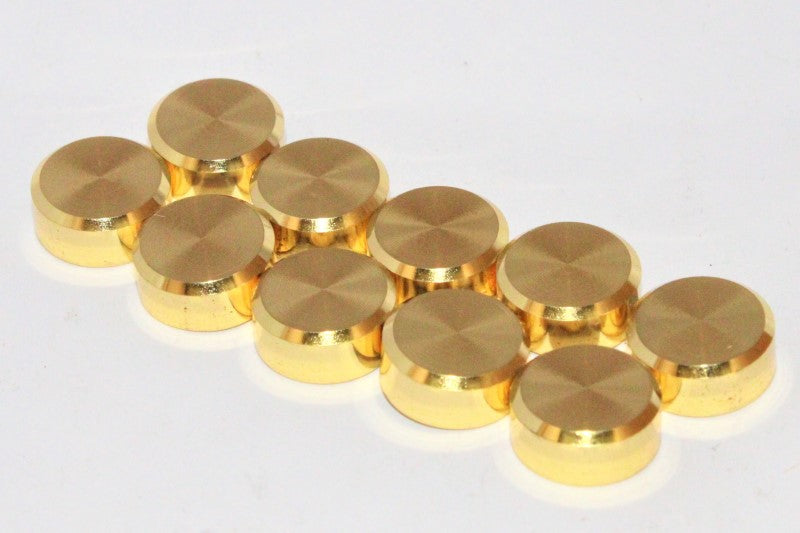 RiseOm Mirror Cap/Screws Cap Cover/Nails Decorative Cover Made of Brass - RiseOm Hardware