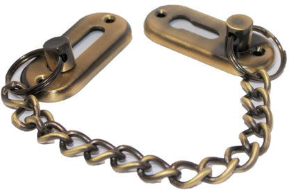 RiseOm Lite Door Chain Lock /Door Security Chain Guard/Latch Lock for Inside Door Made Of Brass - RiseOm Hardware