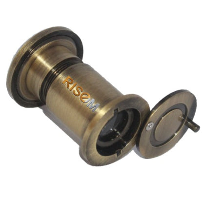 RiseOm Door Eye 180 Degree Viewer made of Brass - RiseOm Hardware